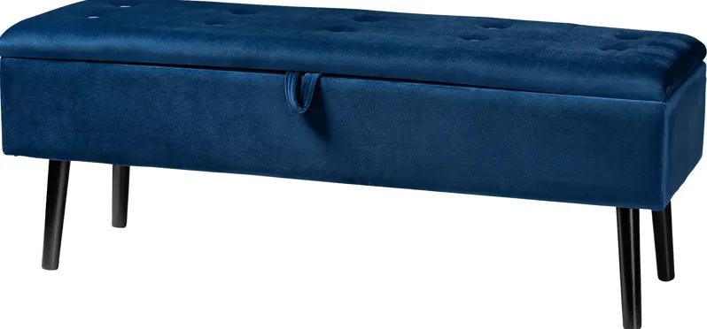 Whimbrel Navy Accent Bench