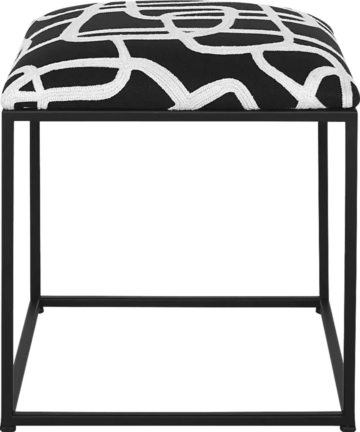 Annera Black Accent Bench