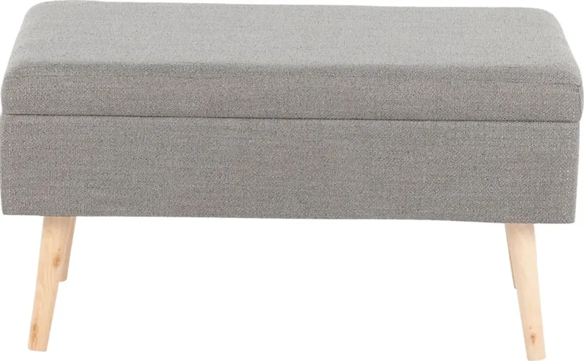 Branbrook Gray Accent Bench