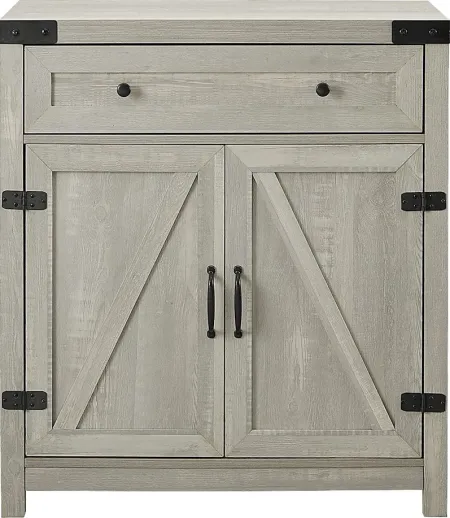 Chickerling Gray Accent Cabinet