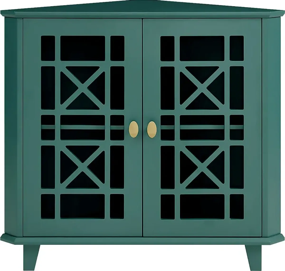 Westlyn Teal Accent Cabinet