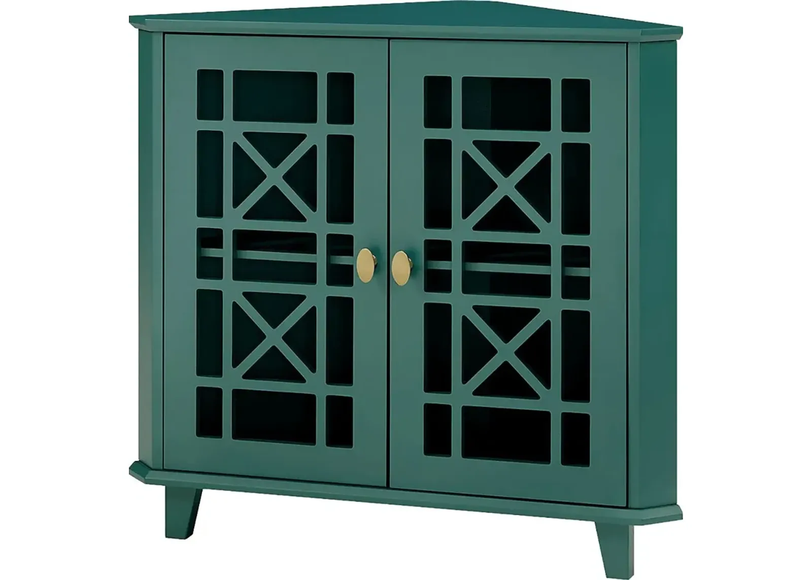 Westlyn Teal Accent Cabinet