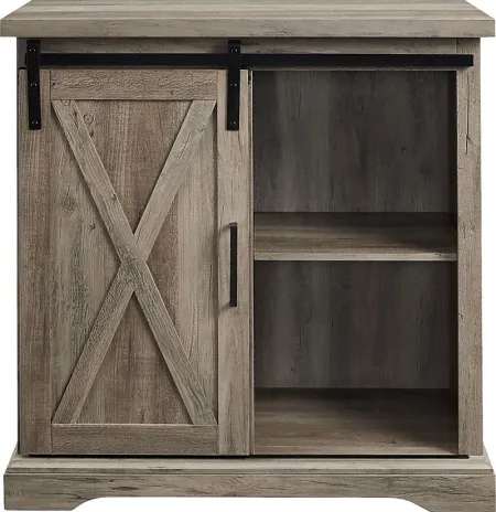 Ashentree Gray Accent Cabinet