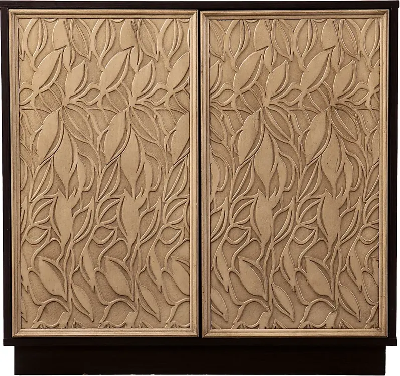 Catara Brown Accent Cabinet