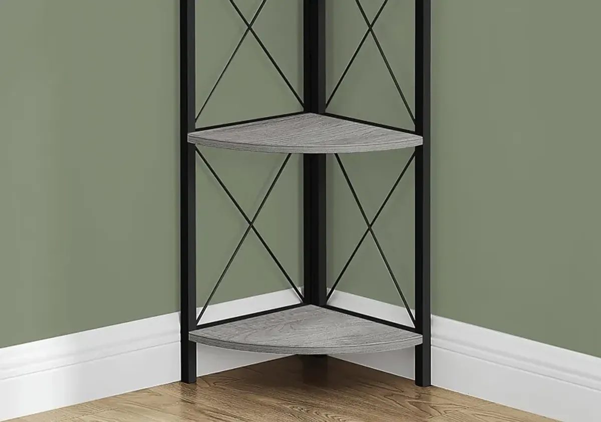 Wilford Gray Bookcase