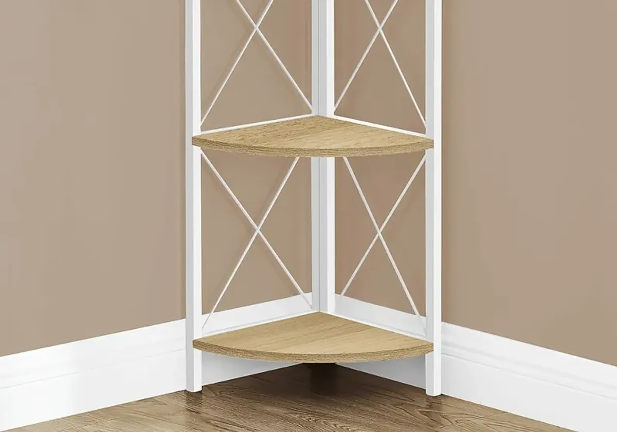 Wilford Natural Bookcase