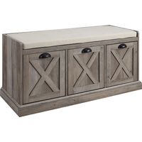 Winyah Gray Accent Bench