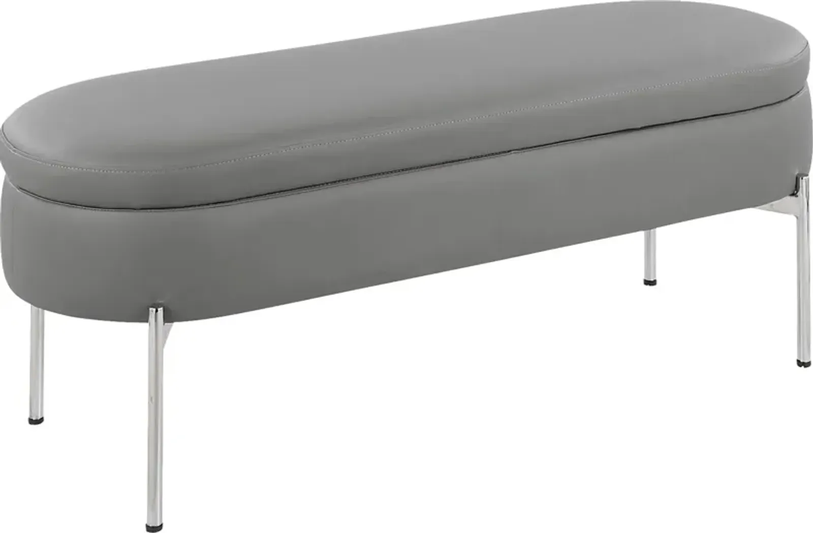 Avastele Gray Accent Bench