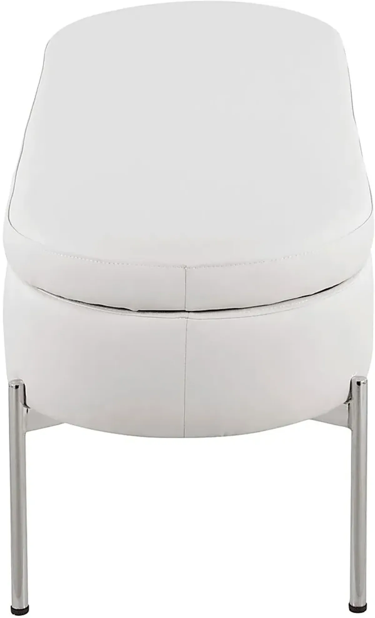 Avastele White Accent Bench