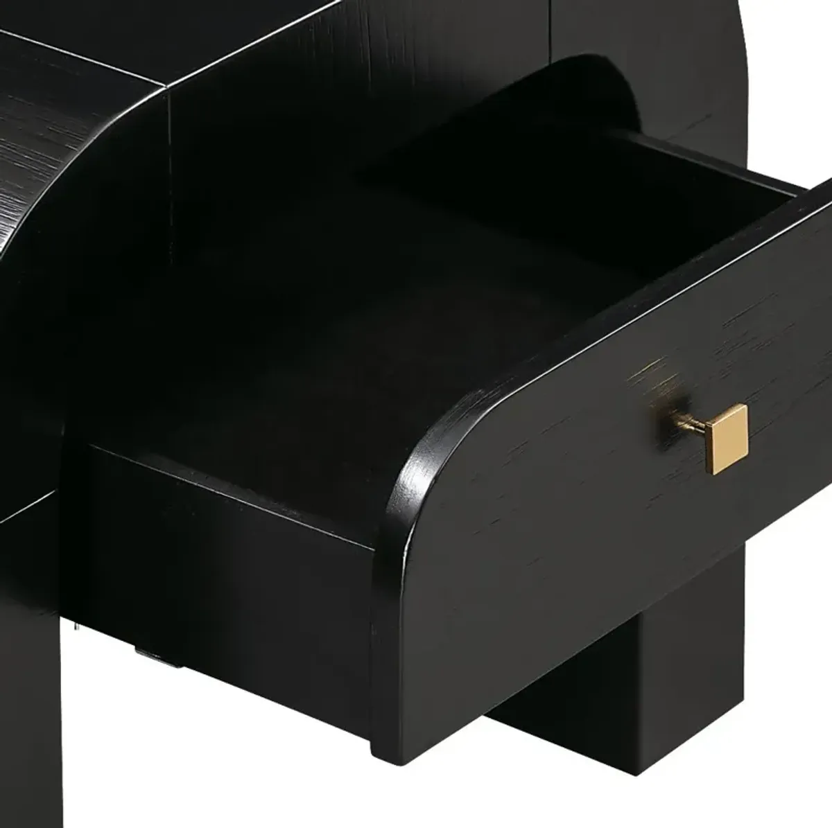 Mondrey Black Accent Table