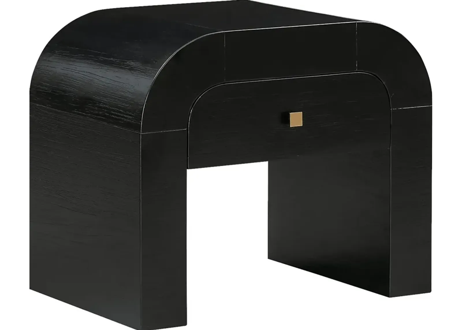 Mondrey Black Accent Table