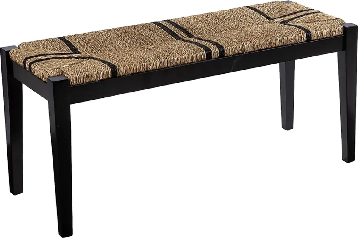 Cedarhurst Black Accent Bench