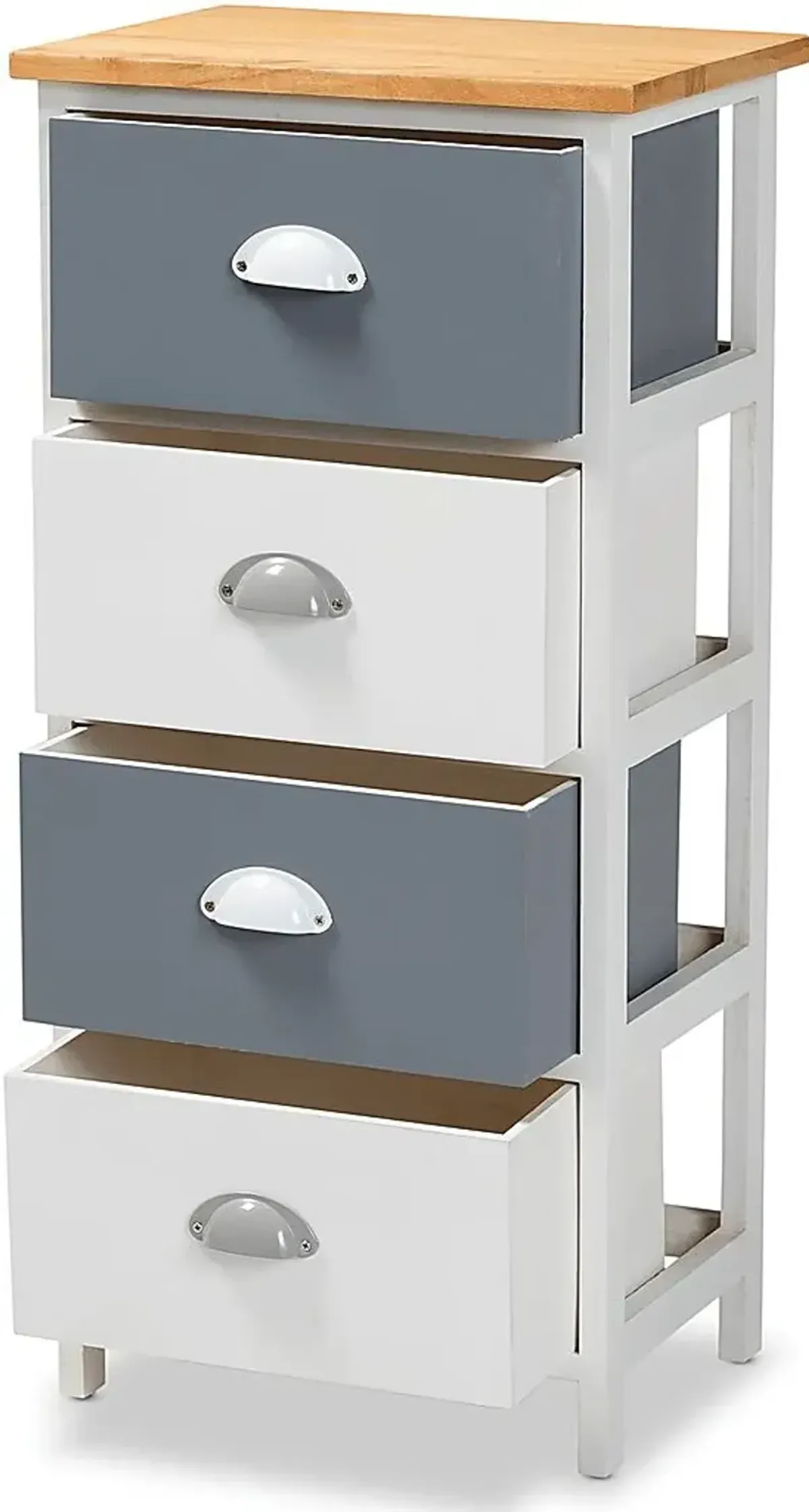 Bartis Gray Storage Cabinet