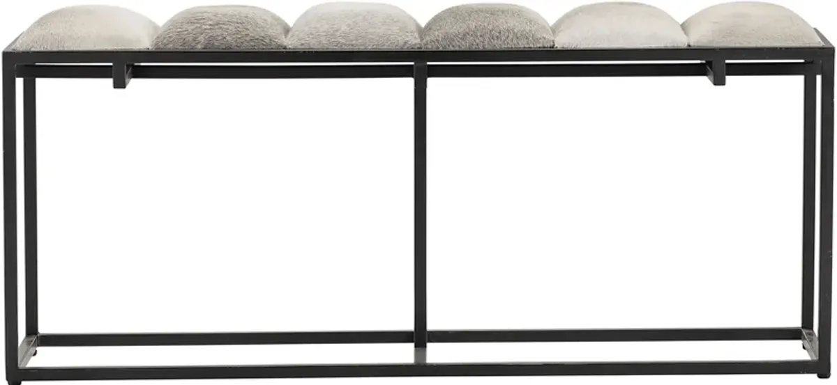 Pearton Black Accent Bench