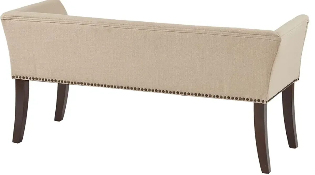 Rockglen Cream Accent Bench