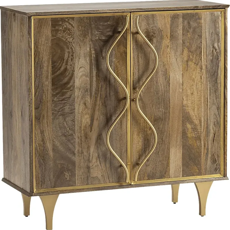 Ennor Brown Accent Cabinet