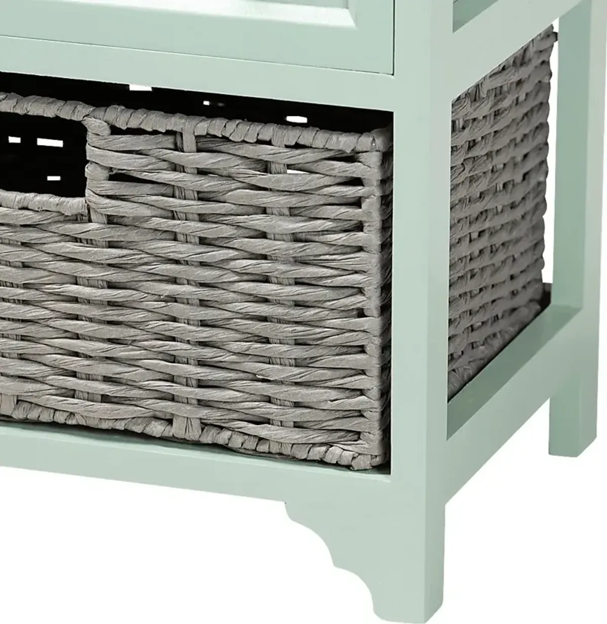 Enderby Mint Green Storage Cabinet