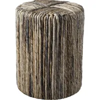 Hadaway Brown Accent Stool