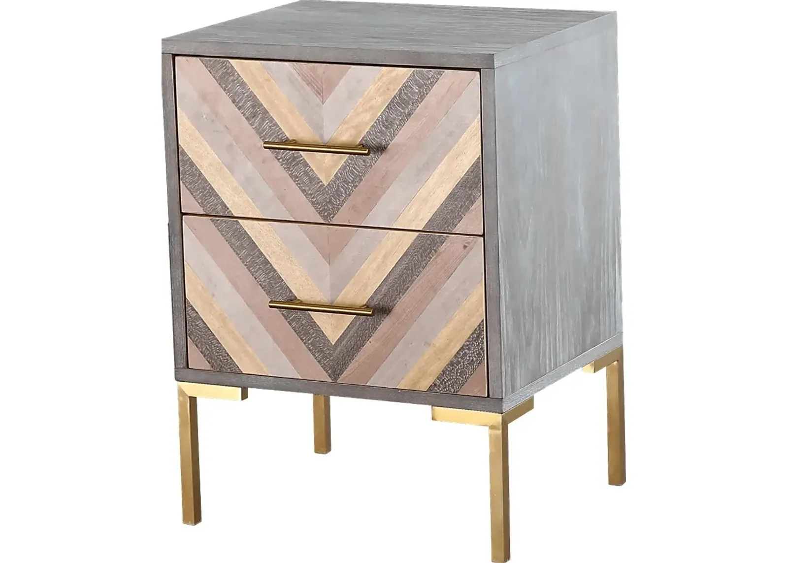 Guismo Gray Accent Cabinet