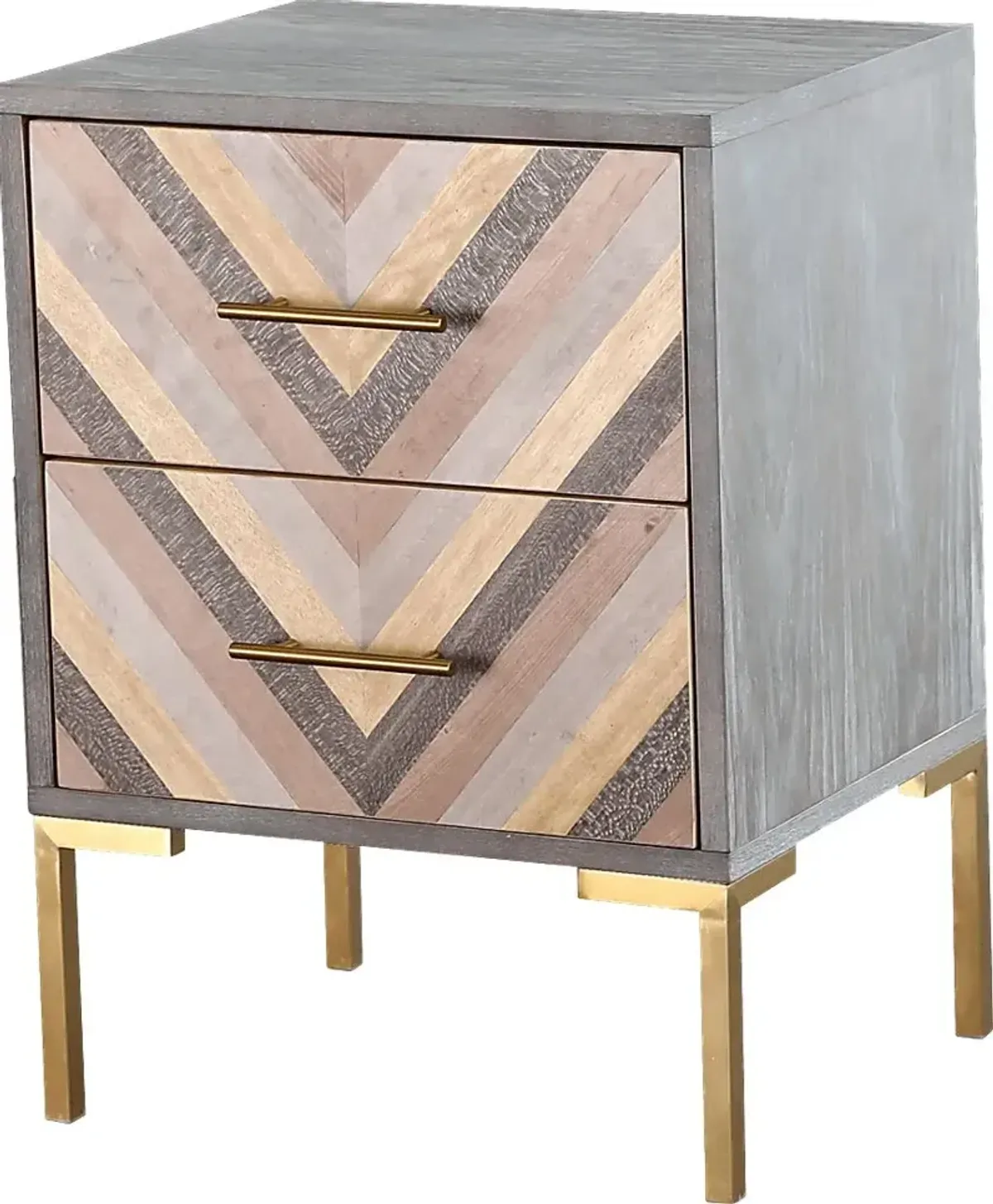 Guismo Gray Accent Cabinet