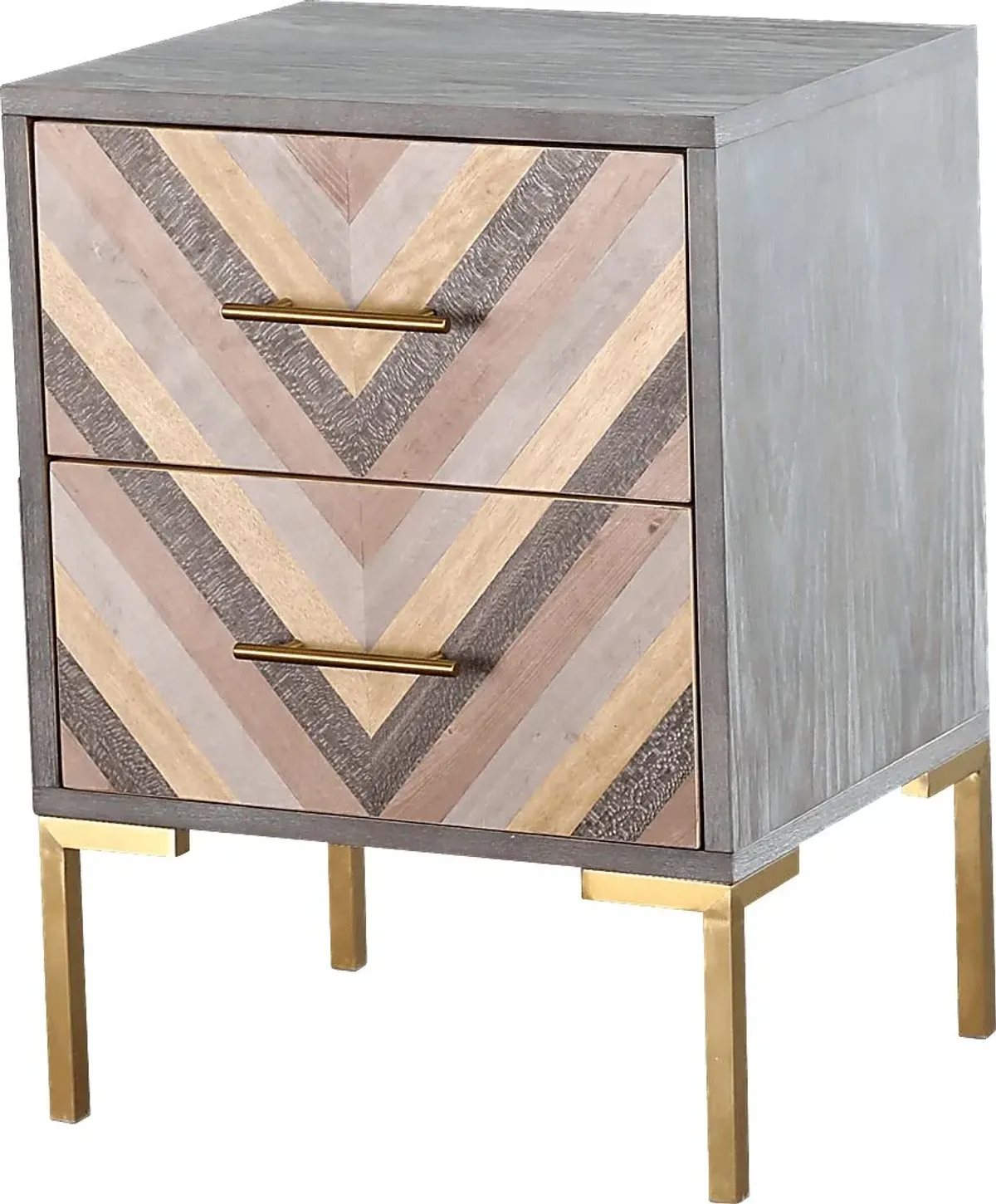 Guismo Gray Accent Cabinet