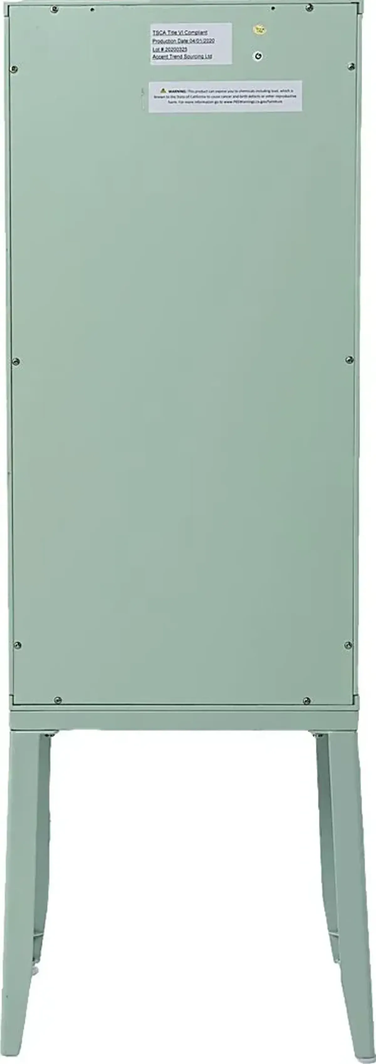 Lynstrom Green Accent Cabinet