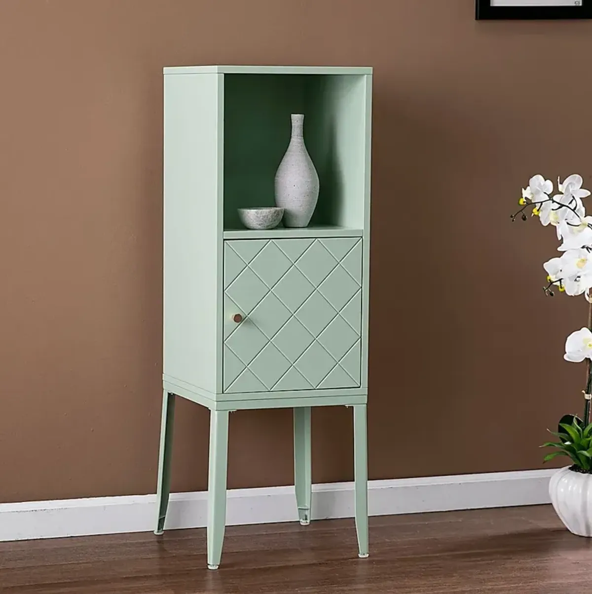 Lynstrom Green Accent Cabinet