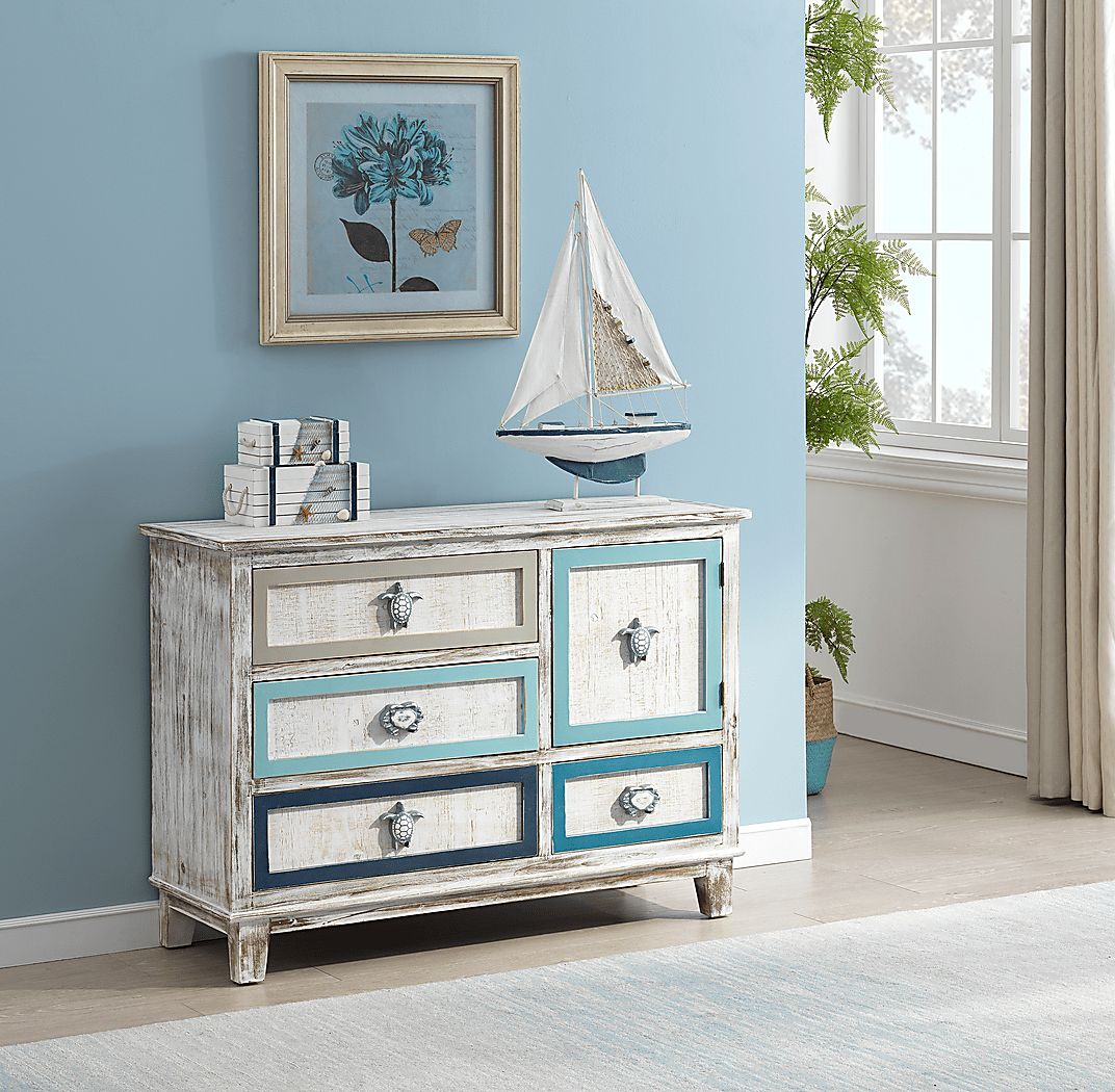 Wysall White Accent Cabinet