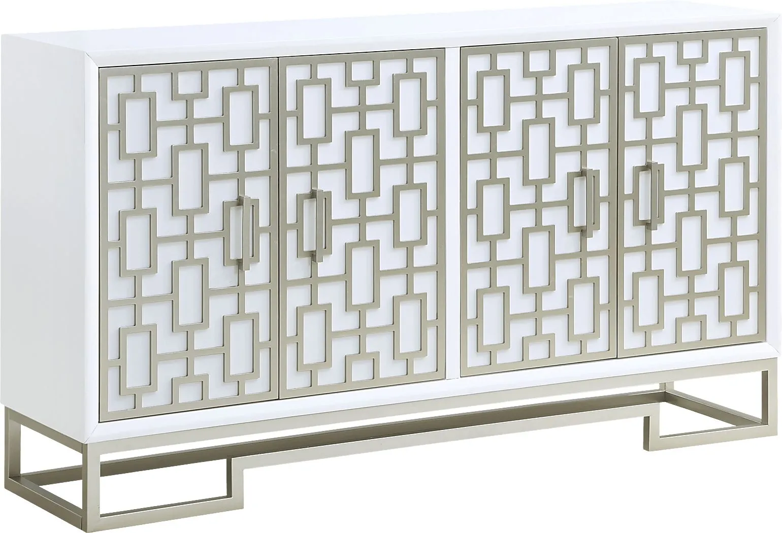 Montavesta White Accent Cabinet