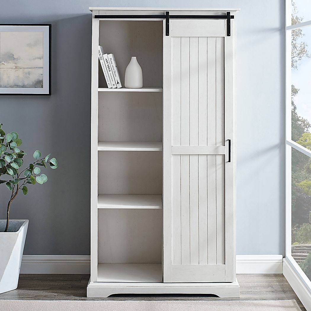 Callingwood White Accent Cabinet