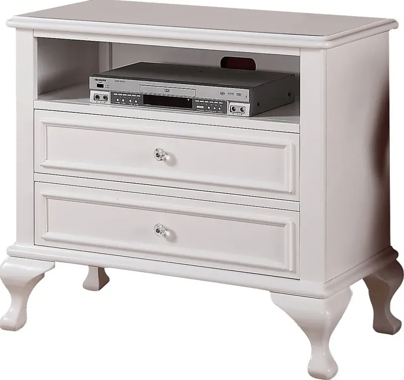 Hopulikit White 34"" Console