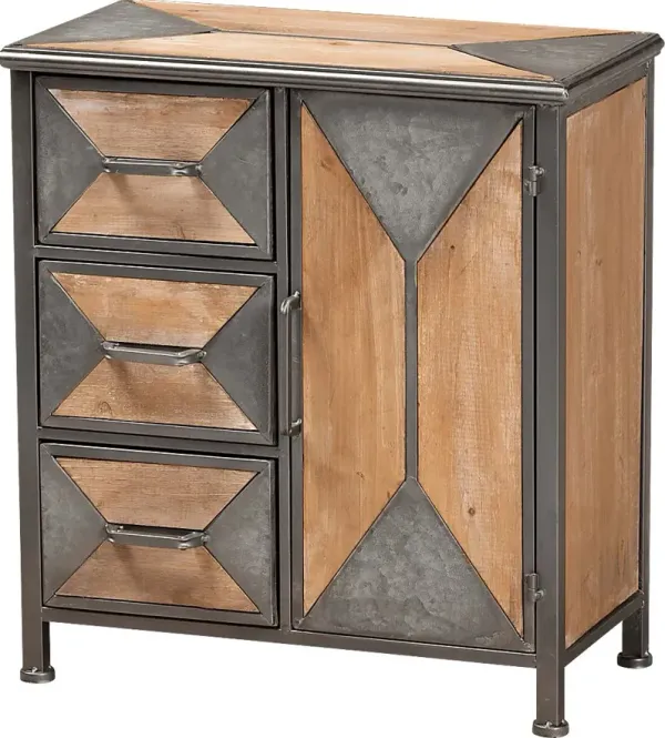 Wisner Brown Accent Cabinet