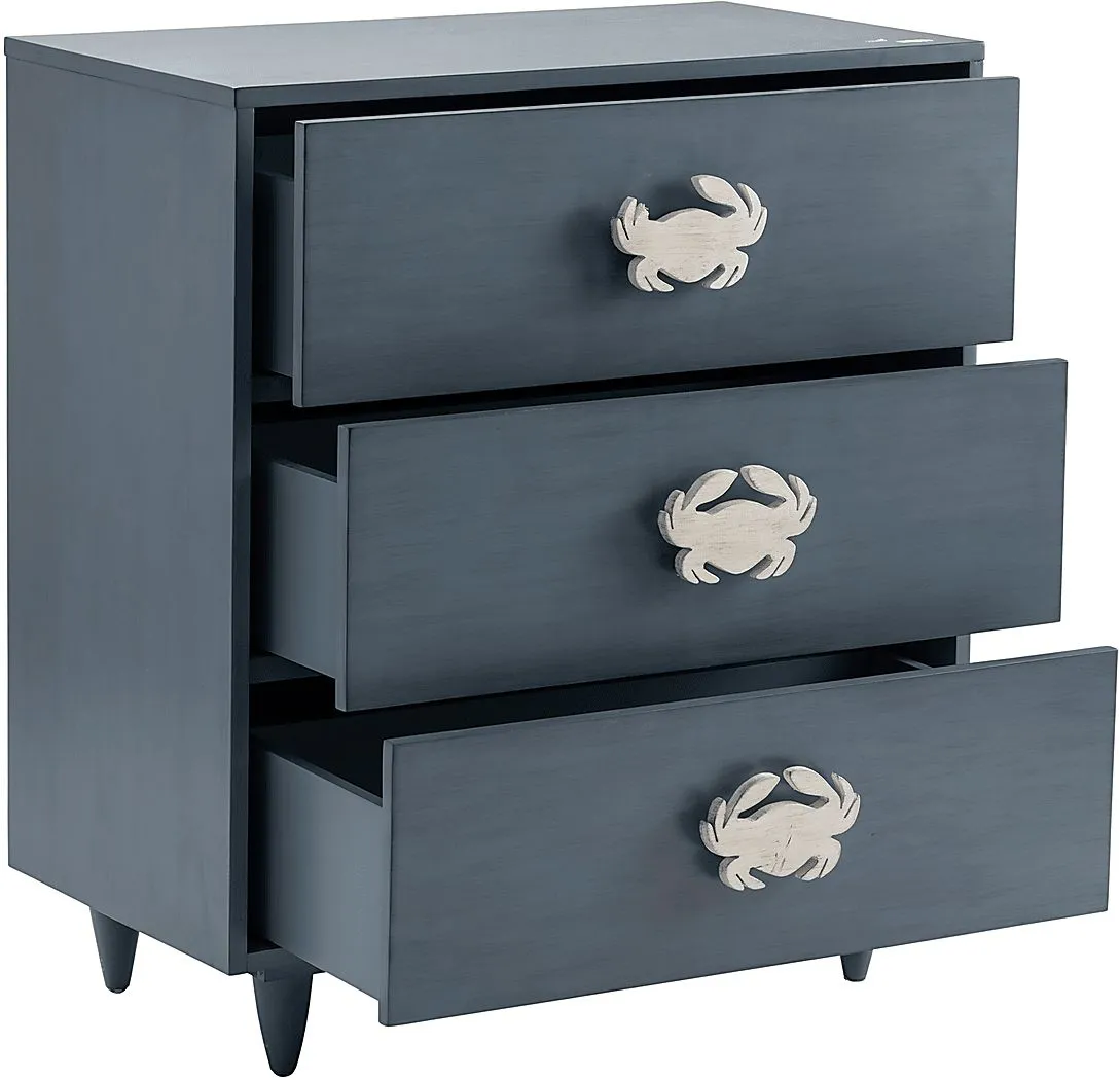 Baylane Blue Accent Cabinet