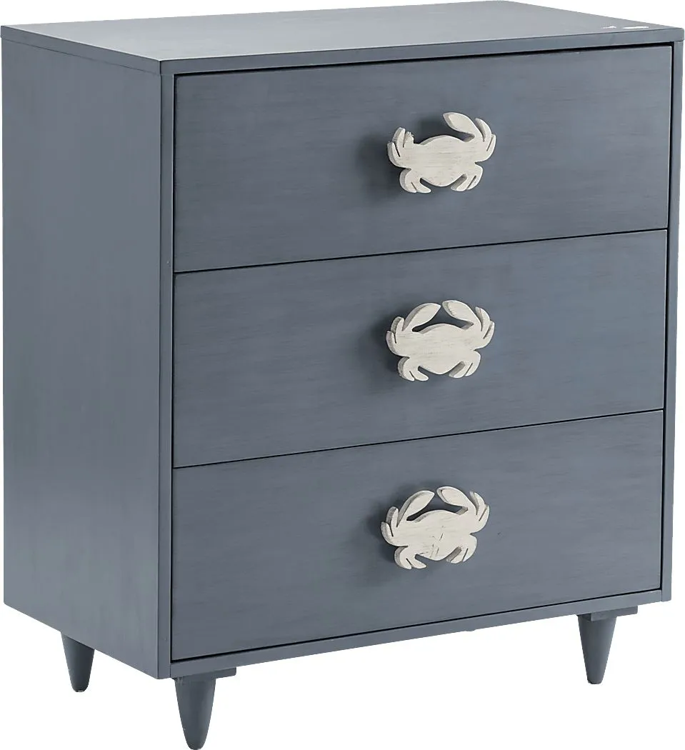 Baylane Blue Accent Cabinet