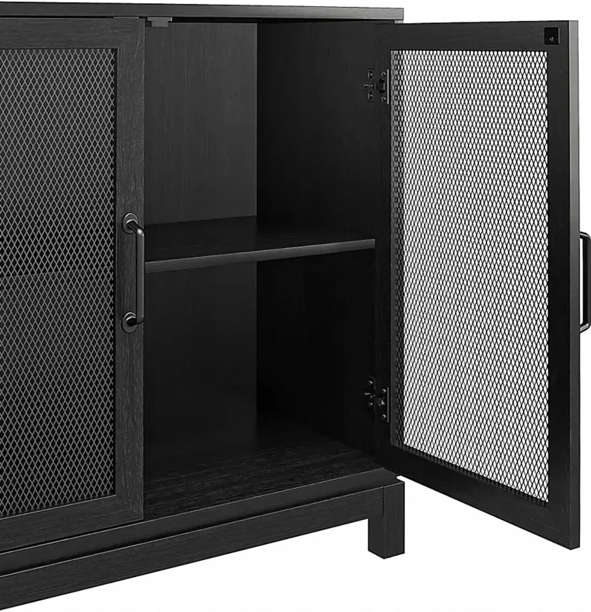 Charolais Black Accent Cabinet