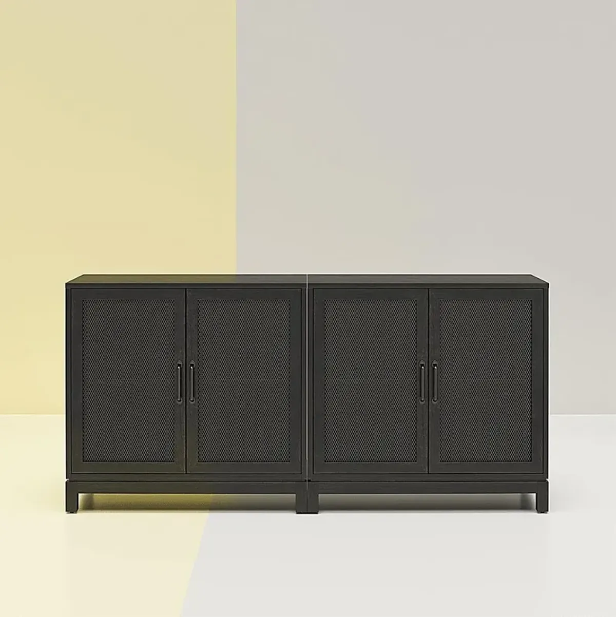 Charolais Black Accent Cabinet