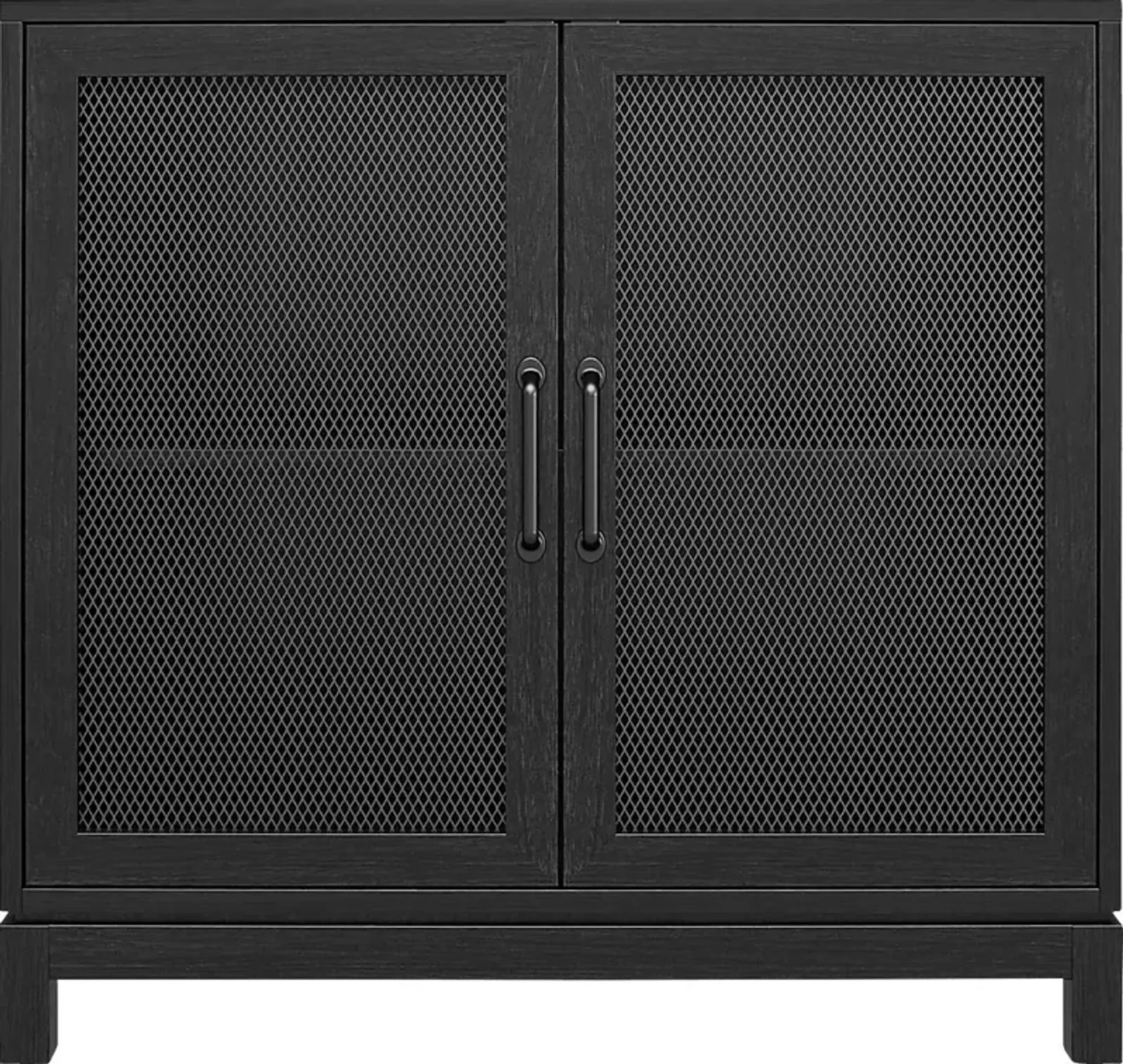 Charolais Black Accent Cabinet