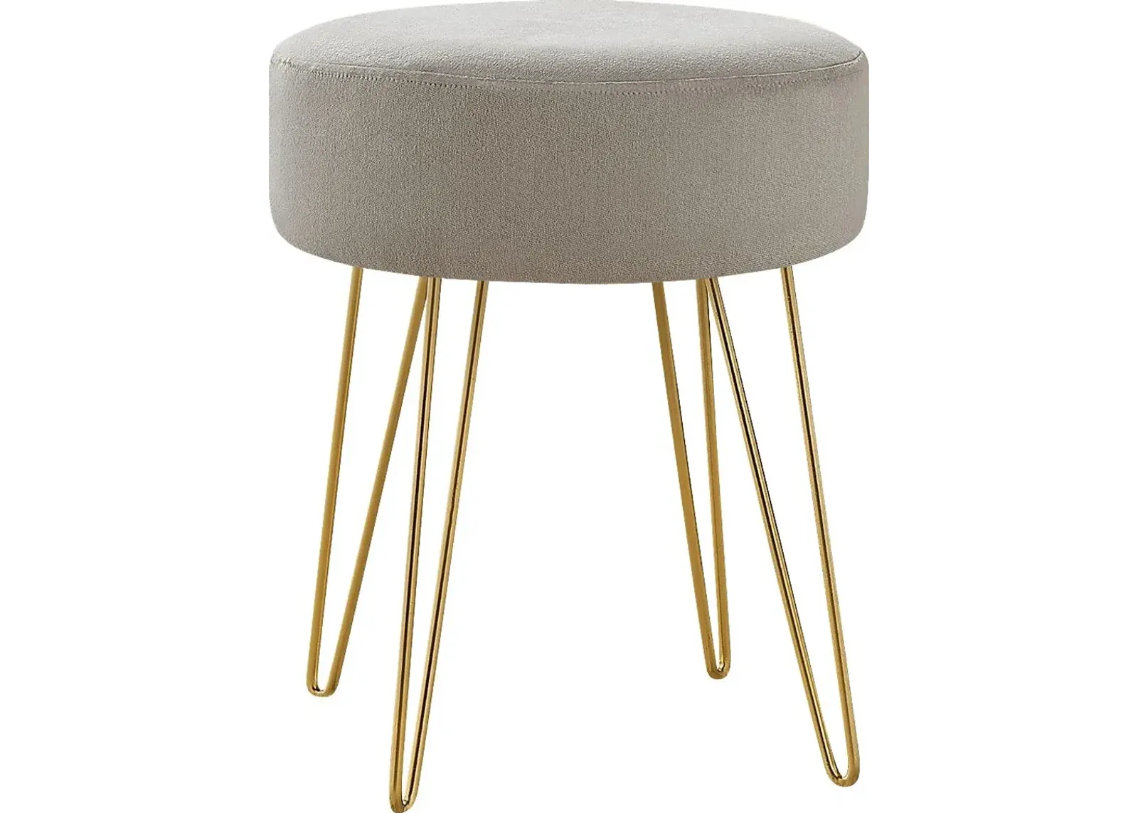 Cinderlane Beige Ottoman