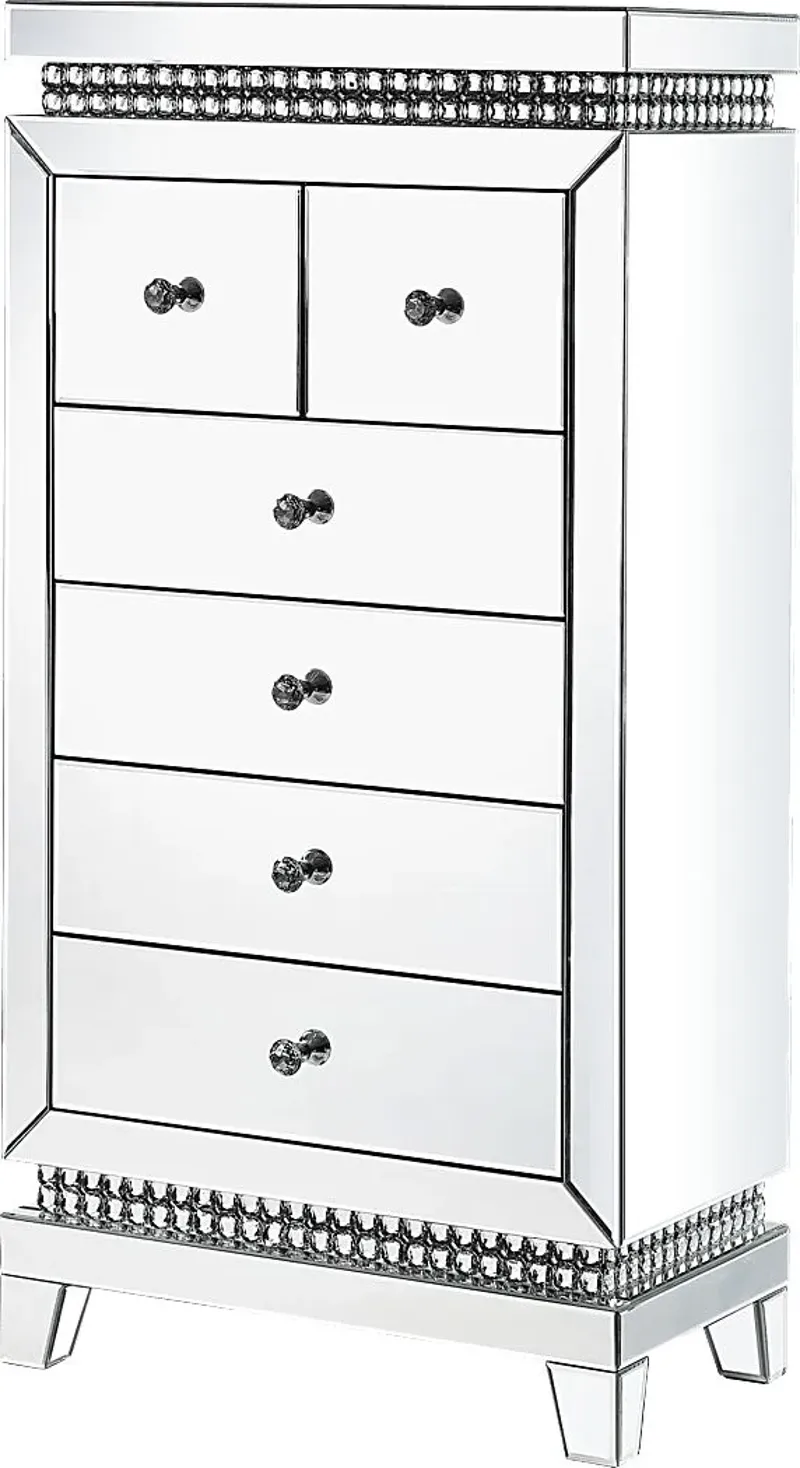 Bowmont Silver Accent Cabinet