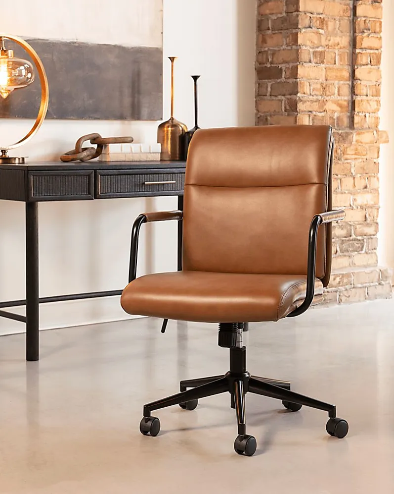 Wimbrel Cognac Office Chair