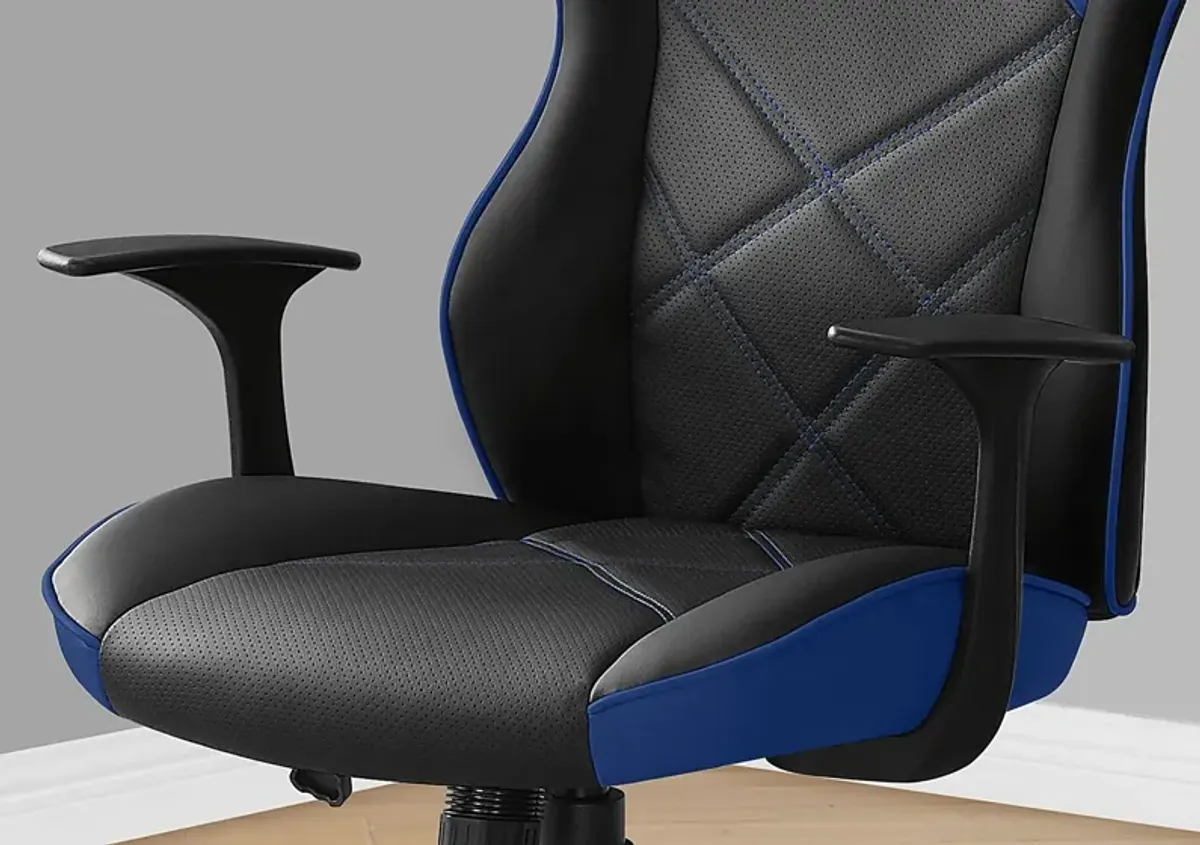 Mourovia Blue Gaming Chair