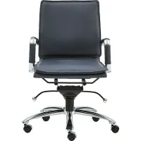Furnberg Blue Low Office Chair