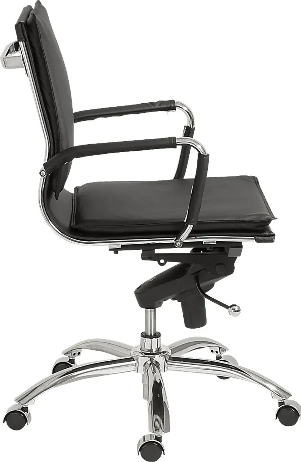 Furnberg Black Low Office Chair