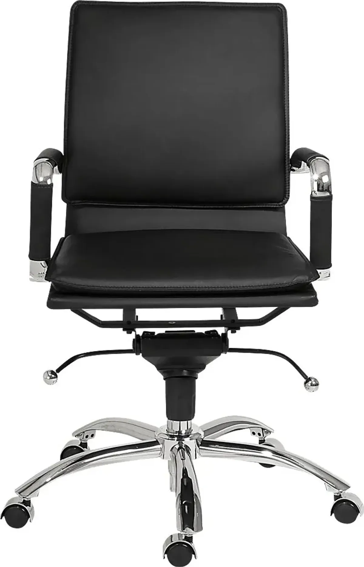 Furnberg Black Low Office Chair