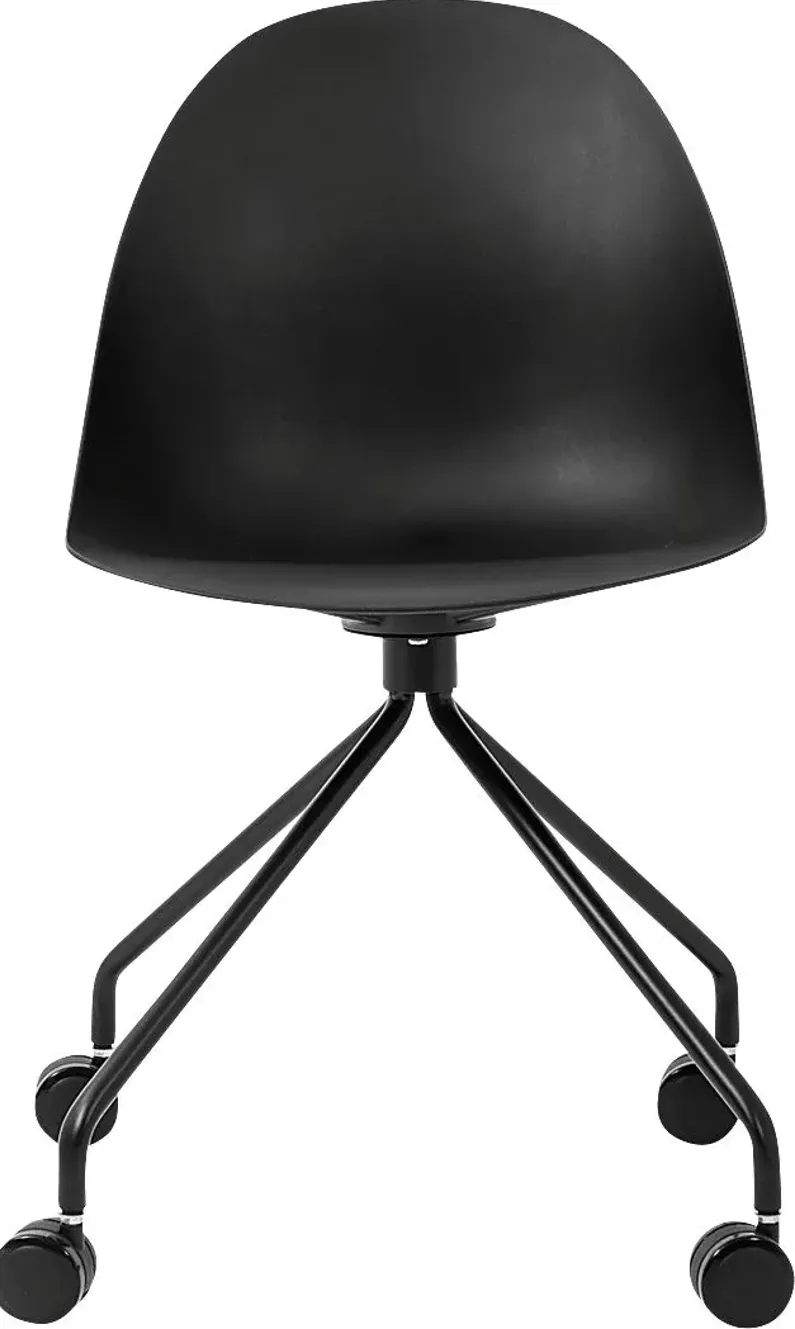 Fiechtner Black Office Chair