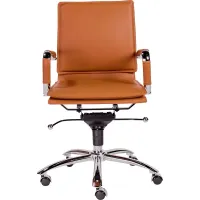 Furnberg Cognac Low Office Chair