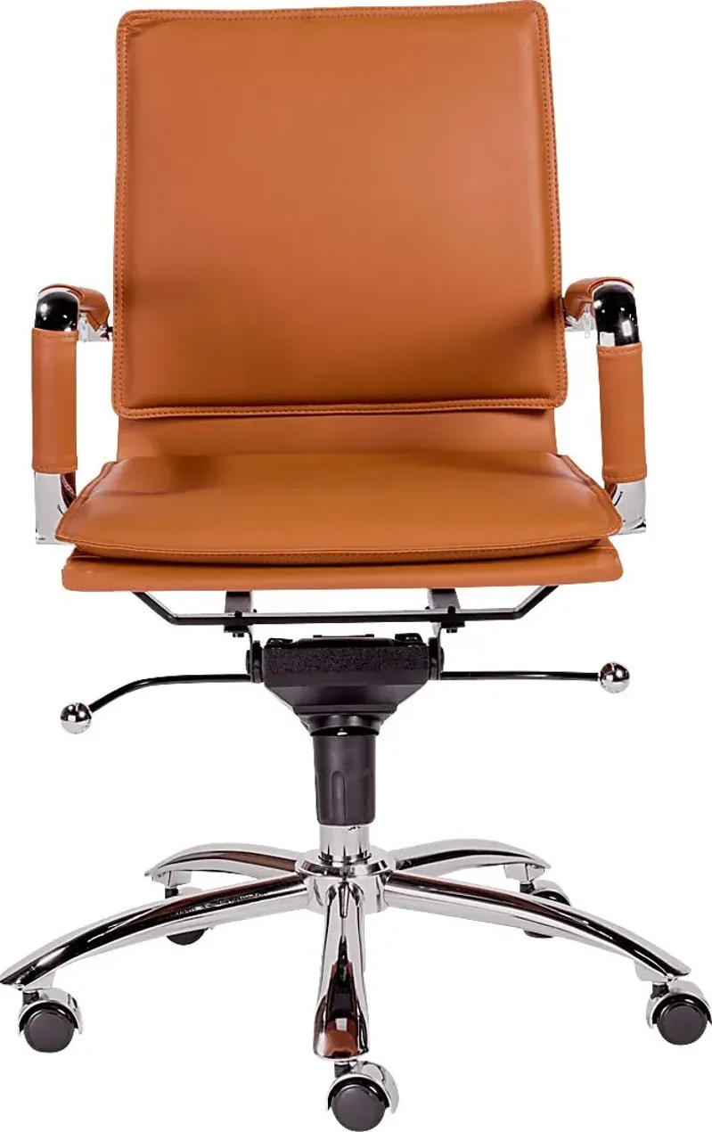 Furnberg Cognac Low Office Chair