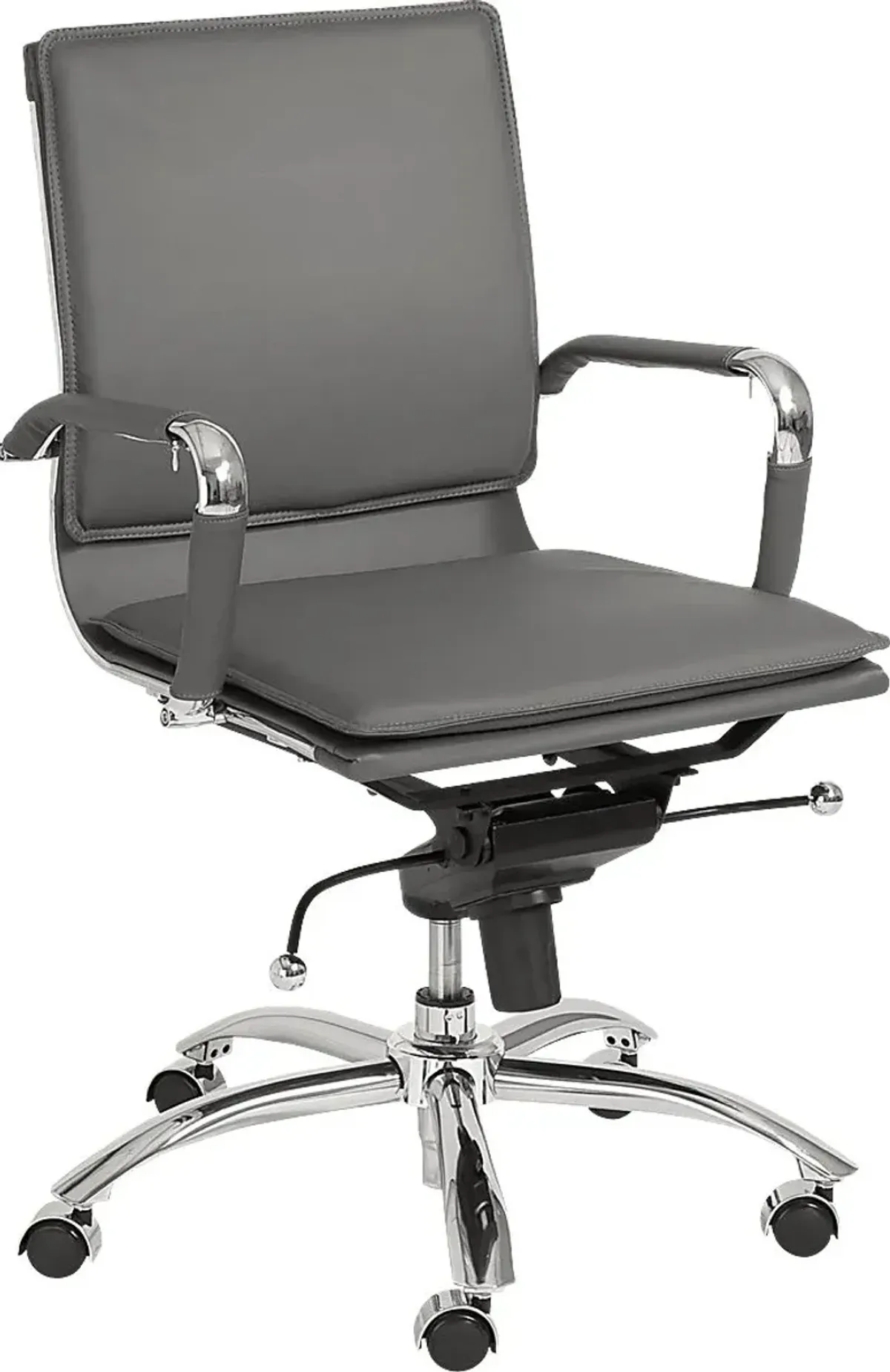 Furnberg Gray Low Office Chair