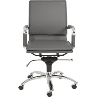 Furnberg Gray Low Office Chair