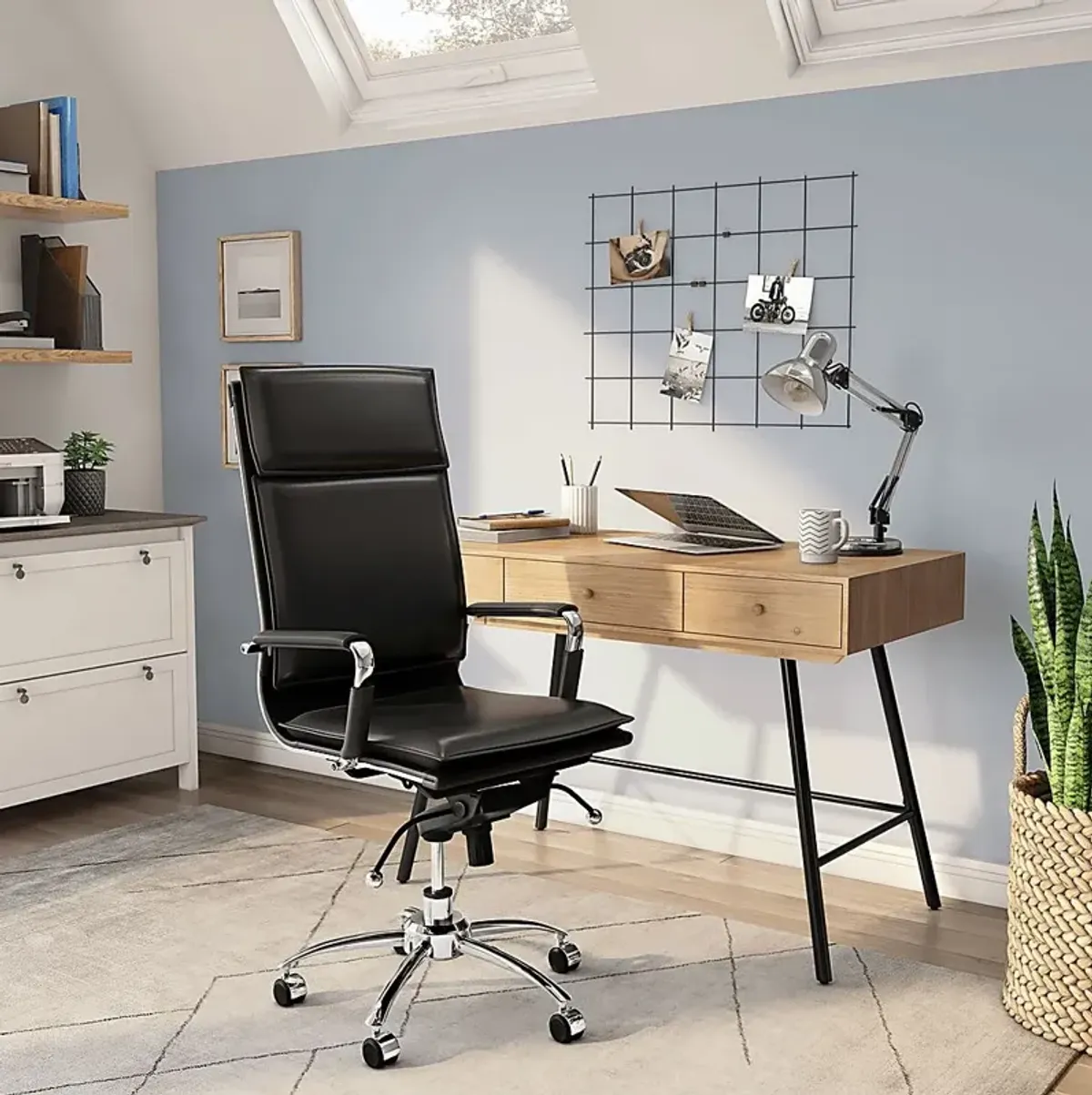 Furnberg Black High Office Chair